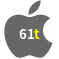 Aplicativo 61t para iOS